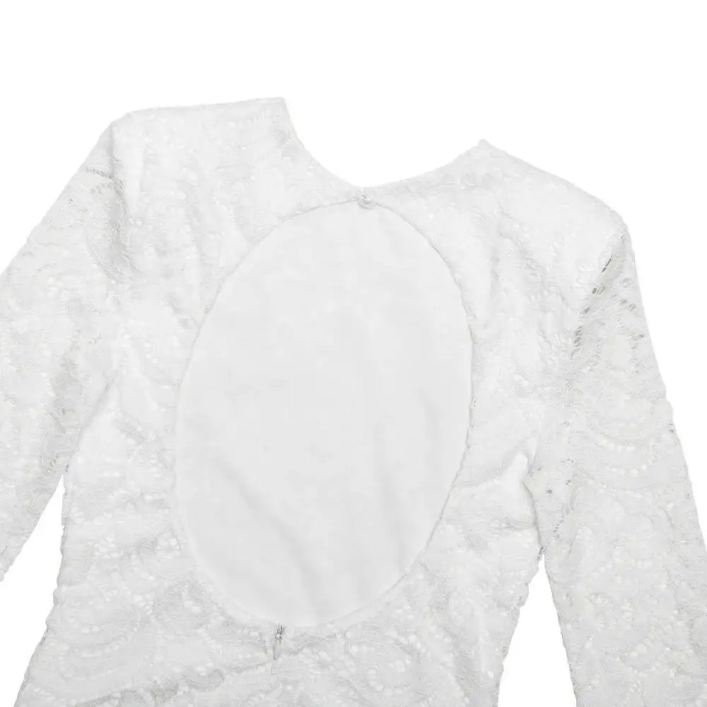 שמלת מיני תחרה דגם מאריון