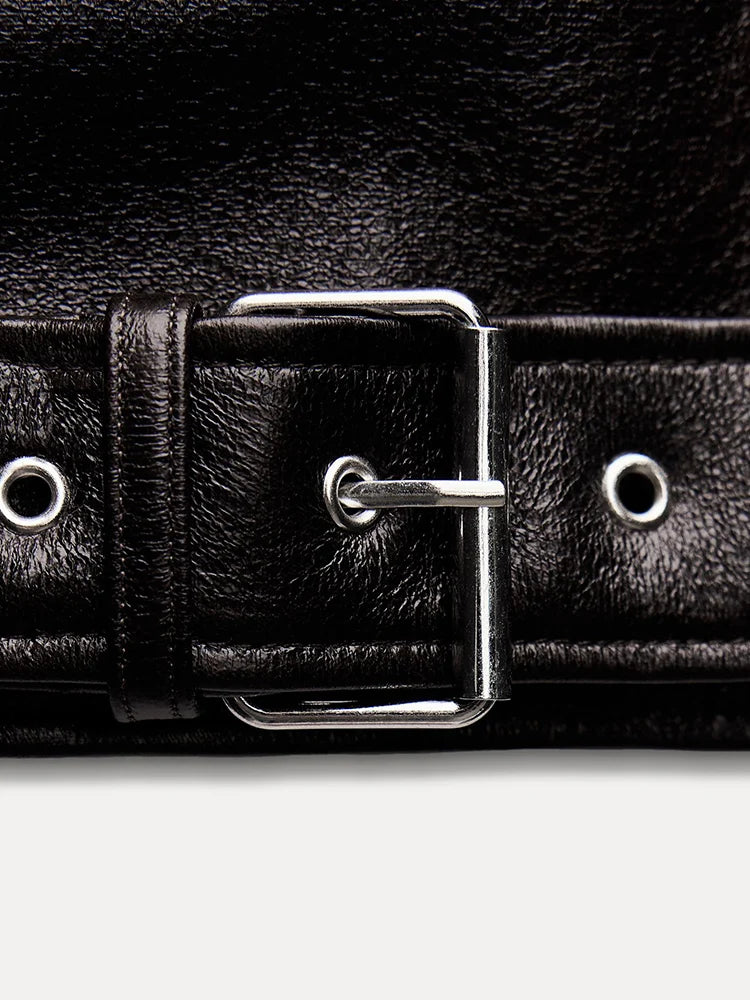 ג'קט דמוי עור דגם סלסטה