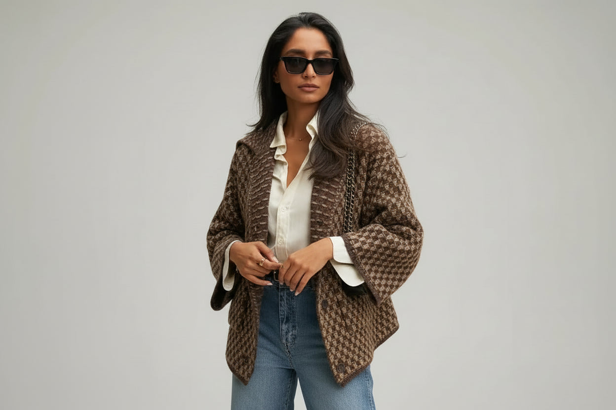 סוודר דגם מרגוט