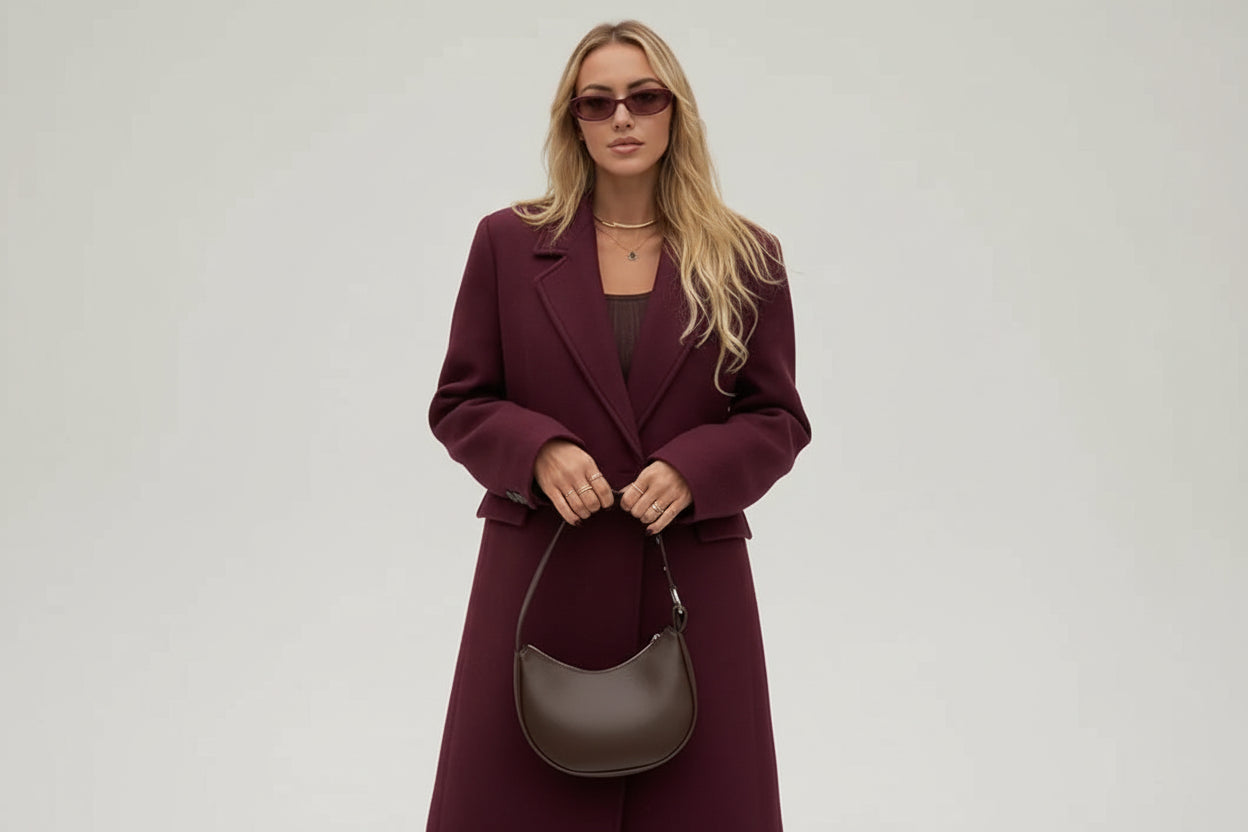 מעיל ארוך קלאסי דגם מרגוקס