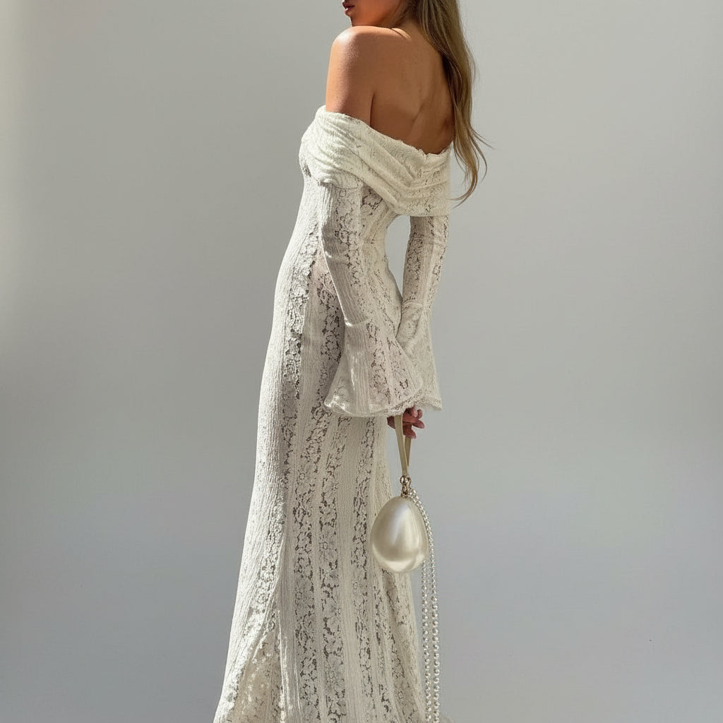 שמלת מקסי מלכותית דגם ג׳ולייט