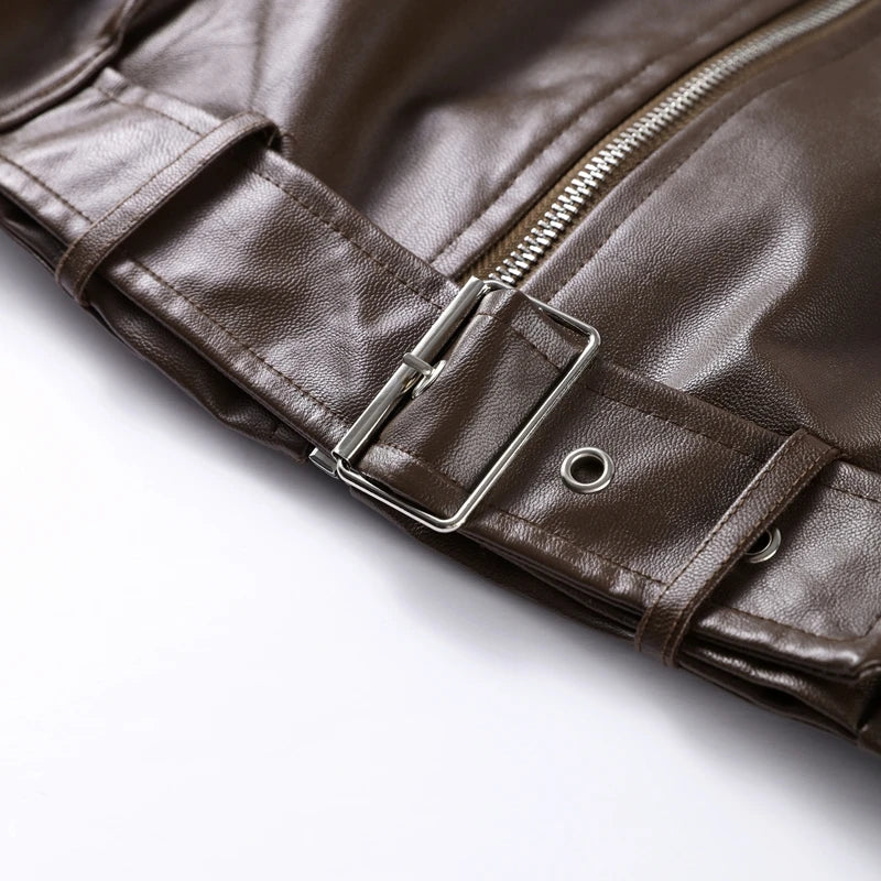 ג'קט דמוי עור דגם אנורה