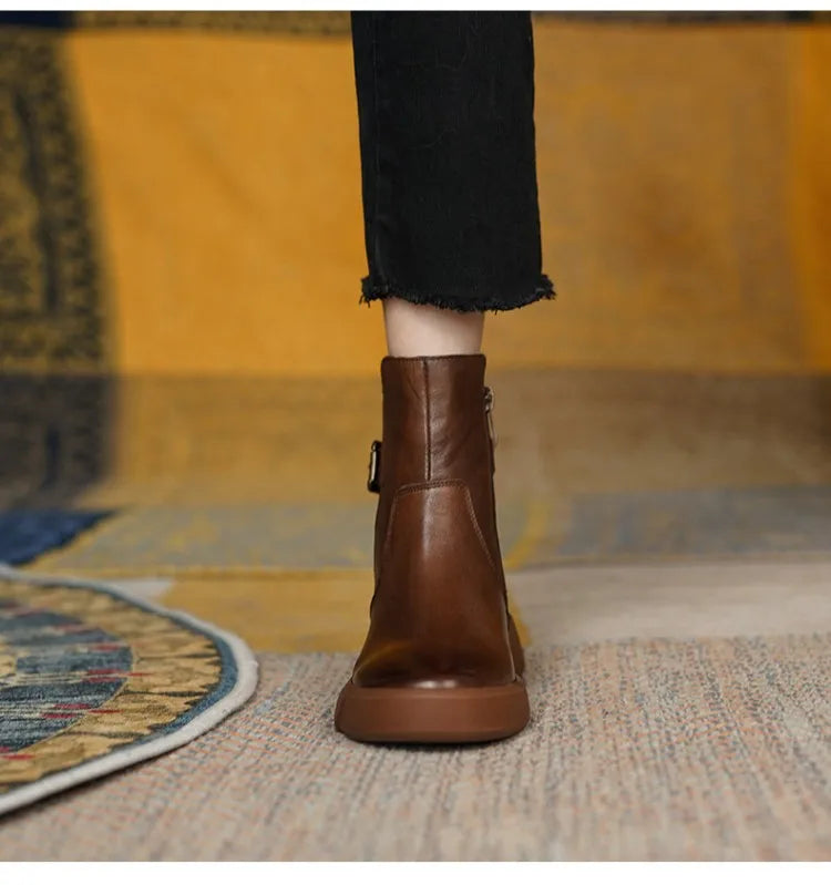 Bruce מגפי צ'לסי עם אבזם