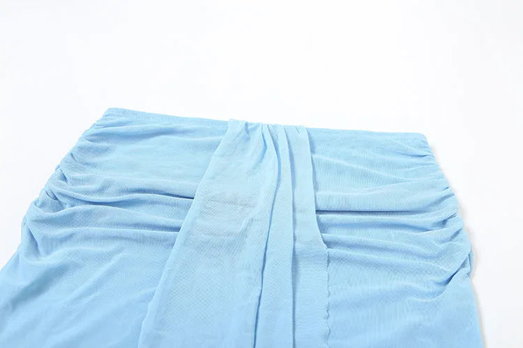 שמלת מקסי בעלת מחשוף עמוק דגם סופי