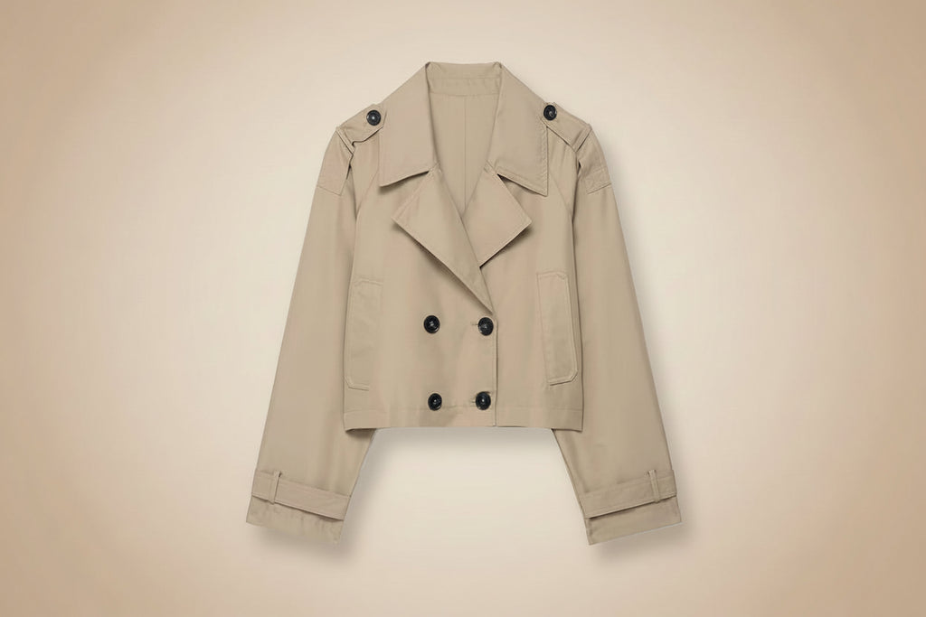 מעיל טרנץ' דגם פאני