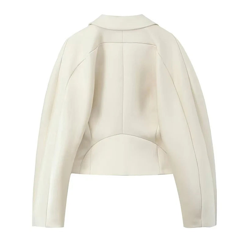 חליפת משי שני חלקים מחויטת מכנסיים ובלייזר - מורל