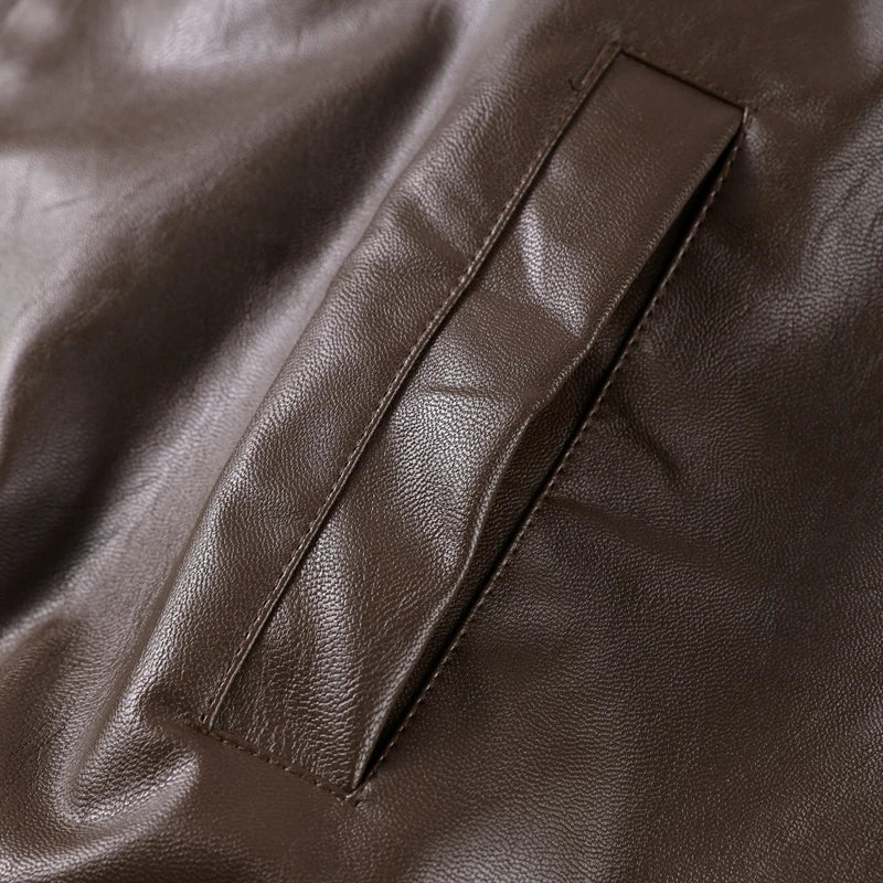 ג'קט דמוי עור דגם אנורה