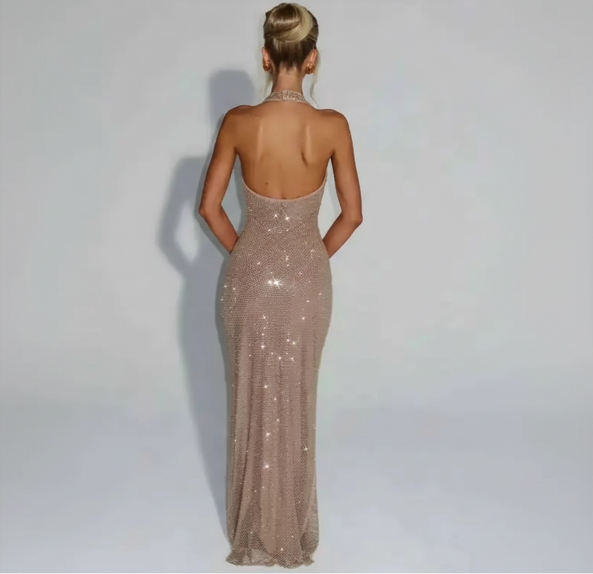 שמלת מקסי נצנצים מיארה