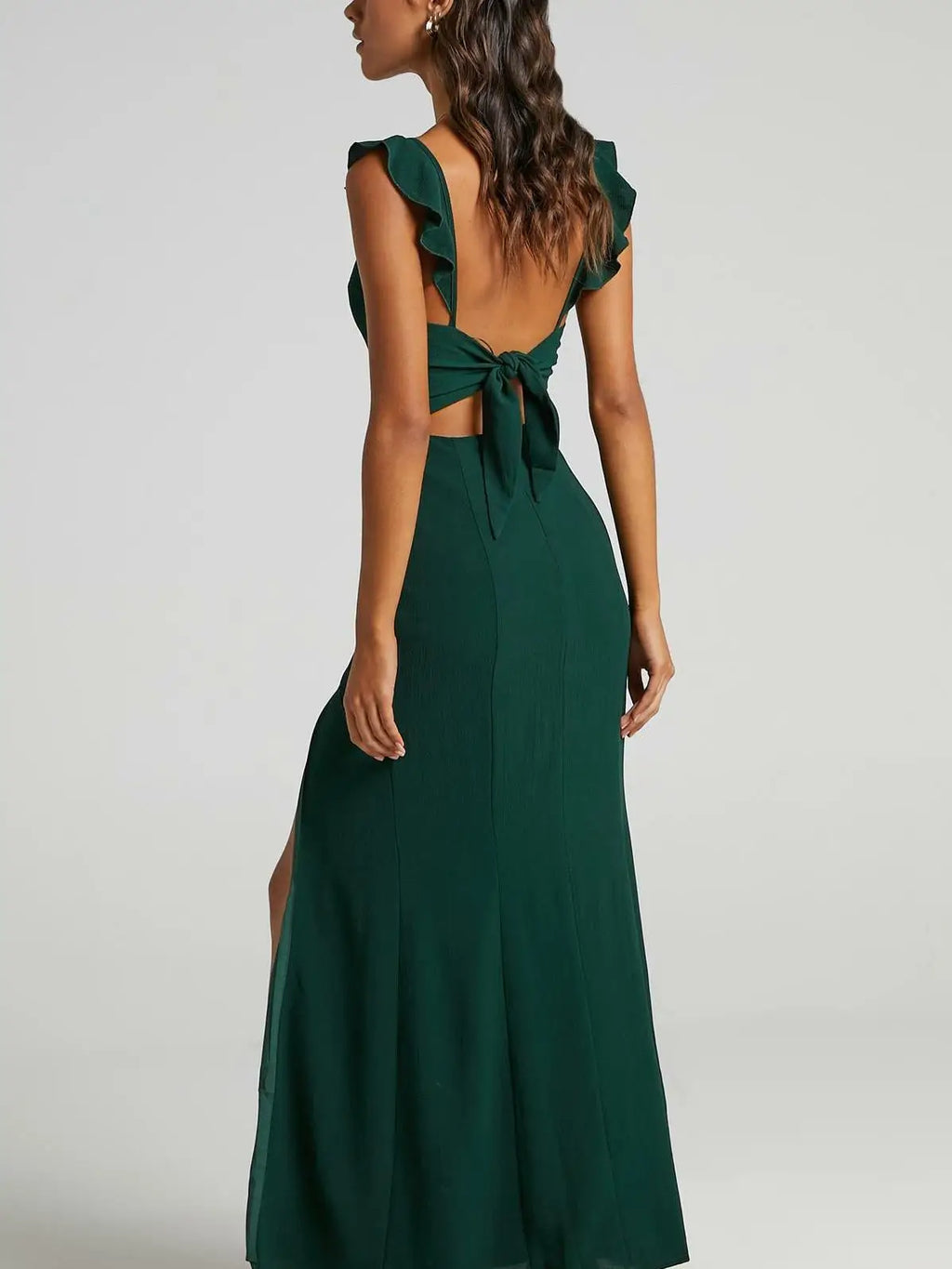 שמלת ערב סקסית עם שסע דגם טליה