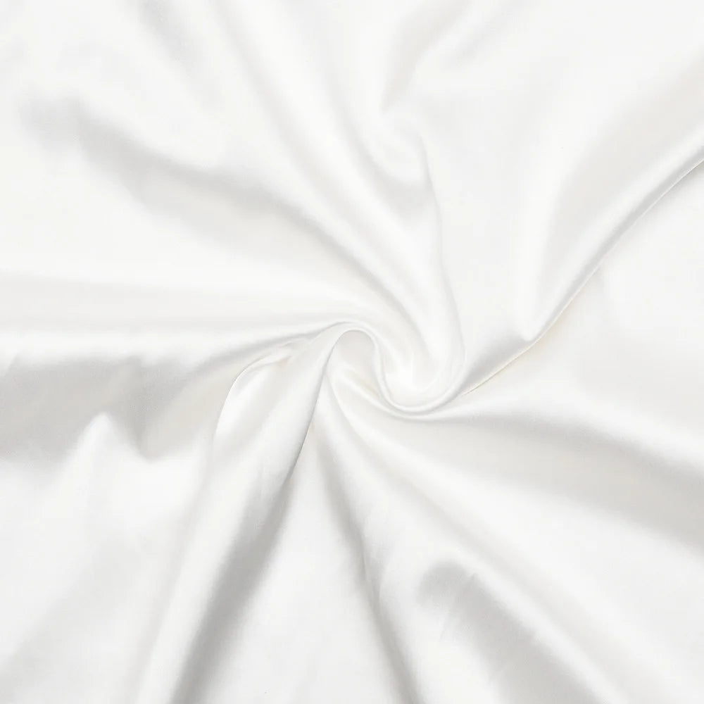 שמלת מיני סאטן מחשוף עמוק דגם מאילס